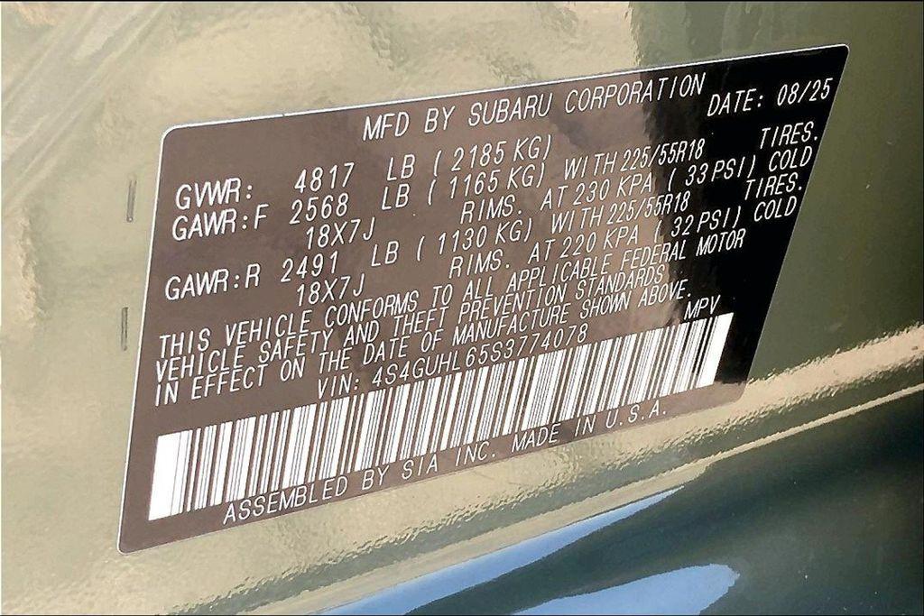 used 2025 Subaru Crosstrek car, priced at $29,939