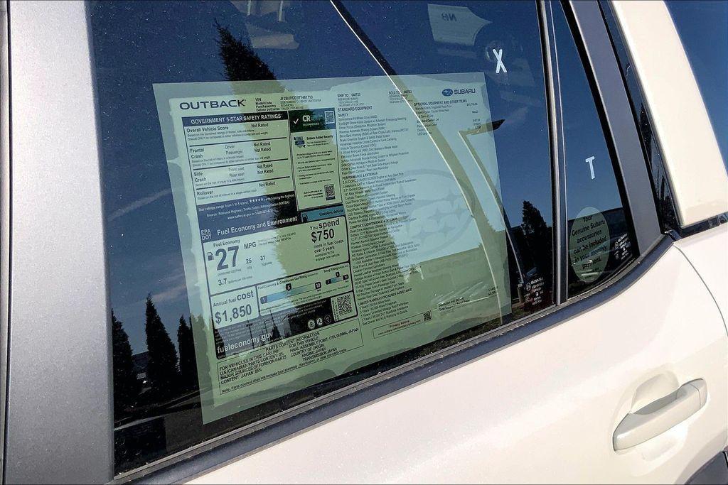 new 2026 Subaru Outback car, priced at $40,566