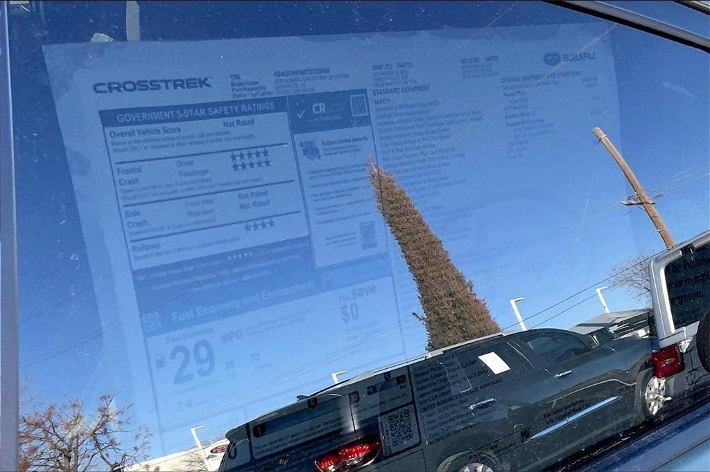 new 2026 Subaru Crosstrek car, priced at $31,688