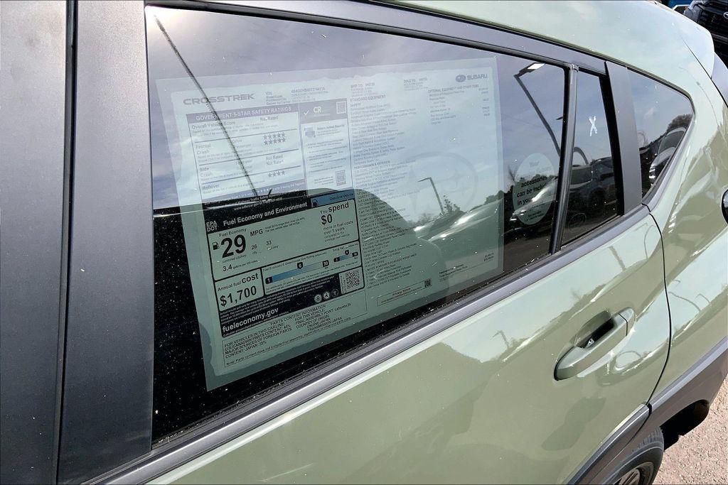 new 2026 Subaru Crosstrek car, priced at $27,745