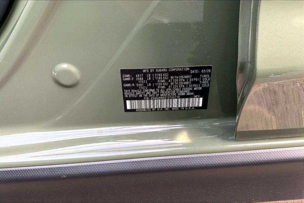 new 2026 Subaru Crosstrek car, priced at $27,745