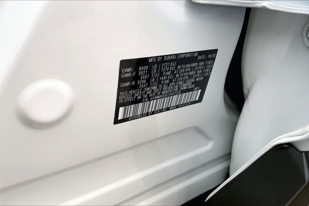 new 2026 Subaru Ascent car, priced at $48,066