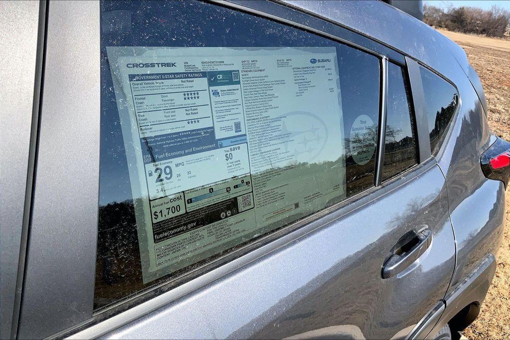 new 2026 Subaru Crosstrek car, priced at $28,769