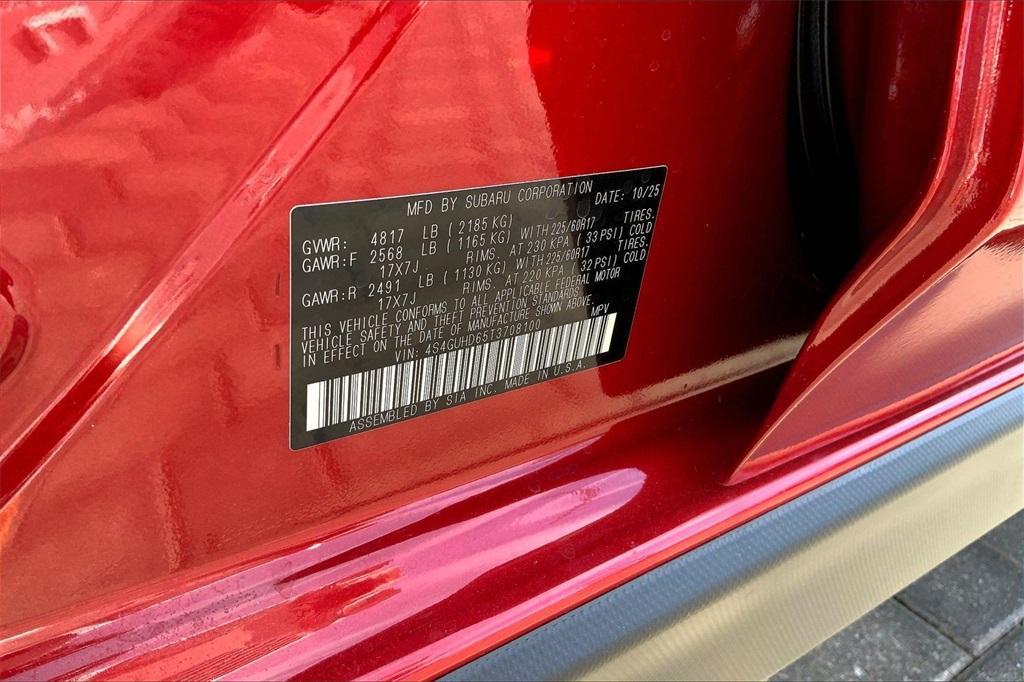 new 2026 Subaru Crosstrek car, priced at $30,523