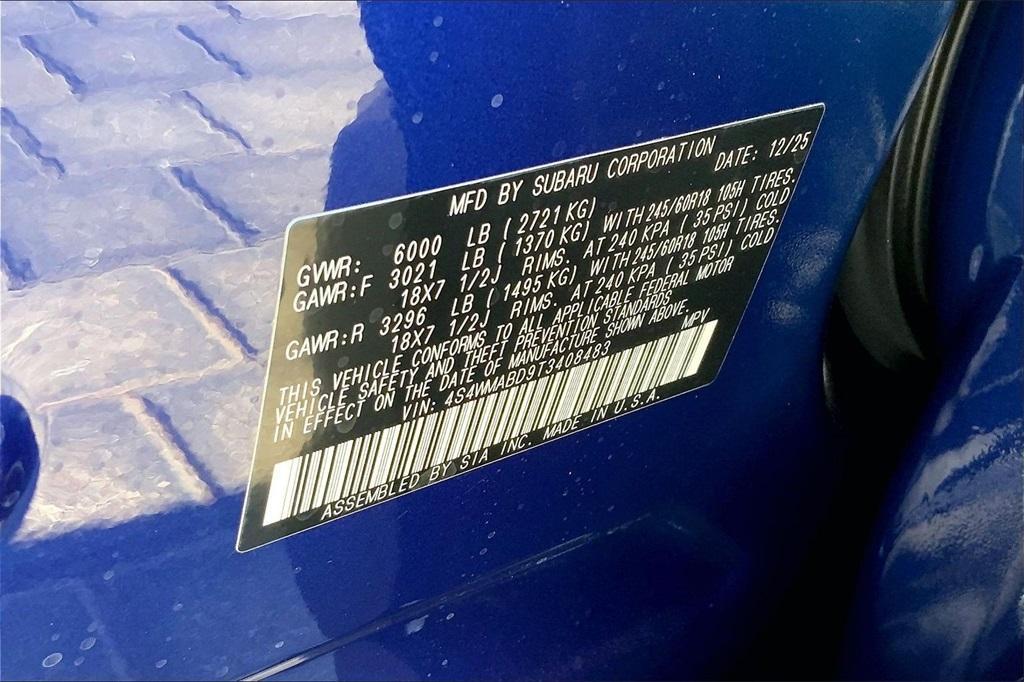 new 2026 Subaru Ascent car, priced at $39,973