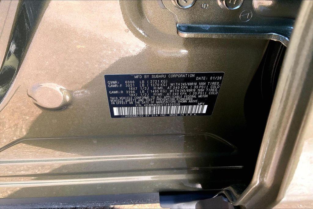 new 2026 Subaru Ascent car, priced at $39,973