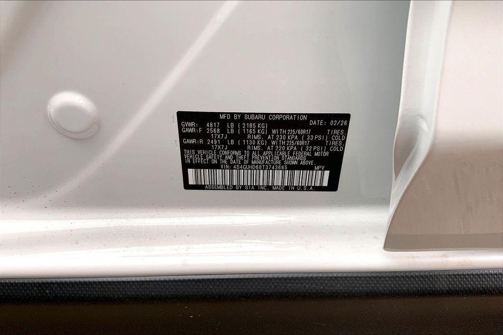 new 2026 Subaru Crosstrek car, priced at $30,985