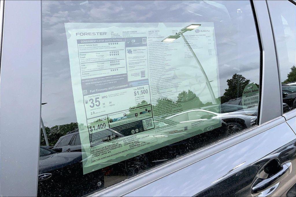 new 2026 Subaru Forester car, priced at $41,087