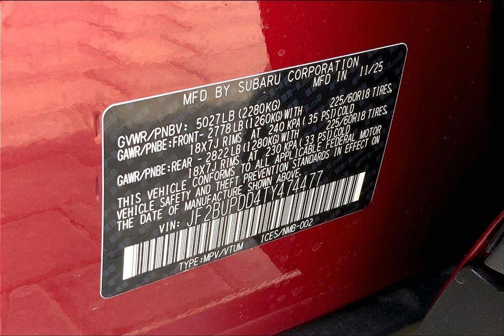 new 2026 Subaru Outback car, priced at $40,465