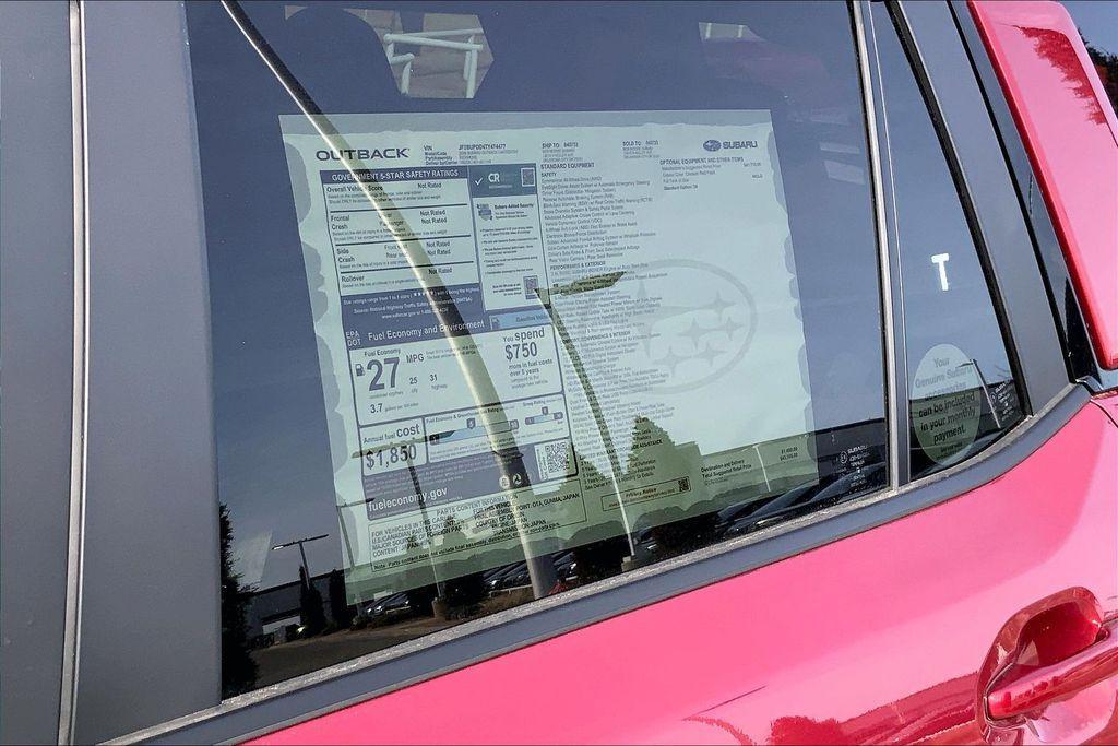 new 2026 Subaru Outback car, priced at $40,465