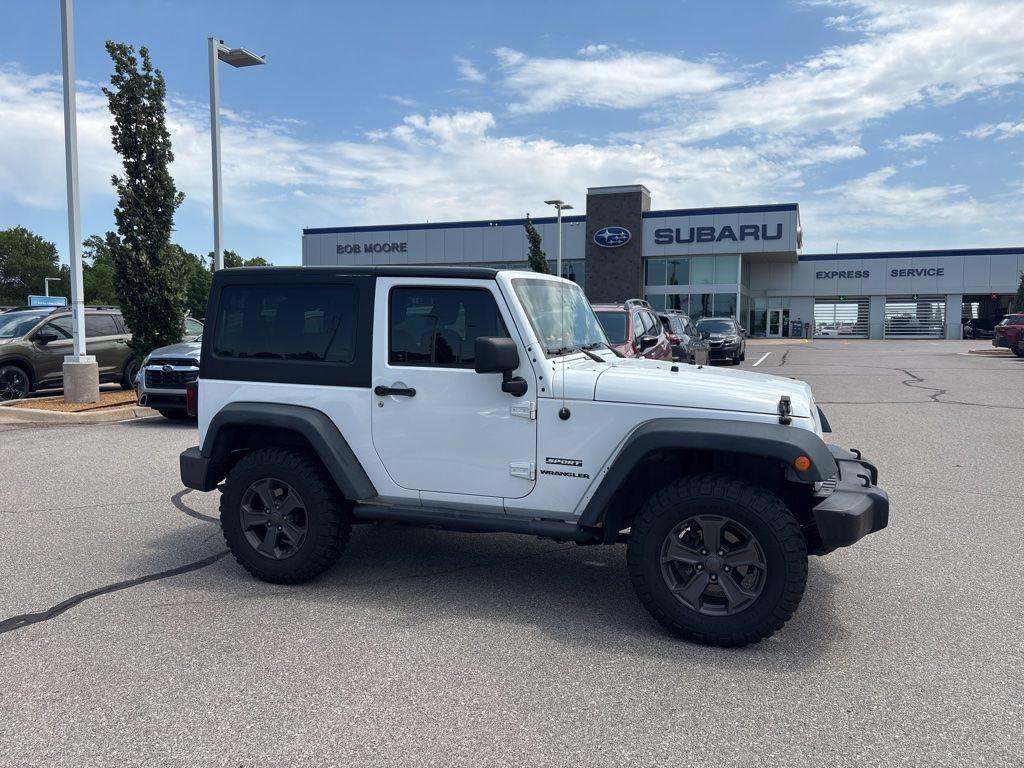 used 2013 Jeep Wrangler car, priced at $15,500