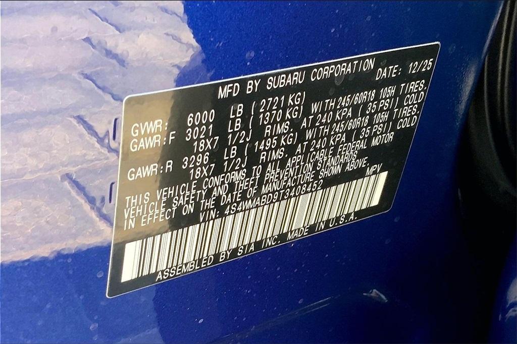 new 2026 Subaru Ascent car, priced at $39,973