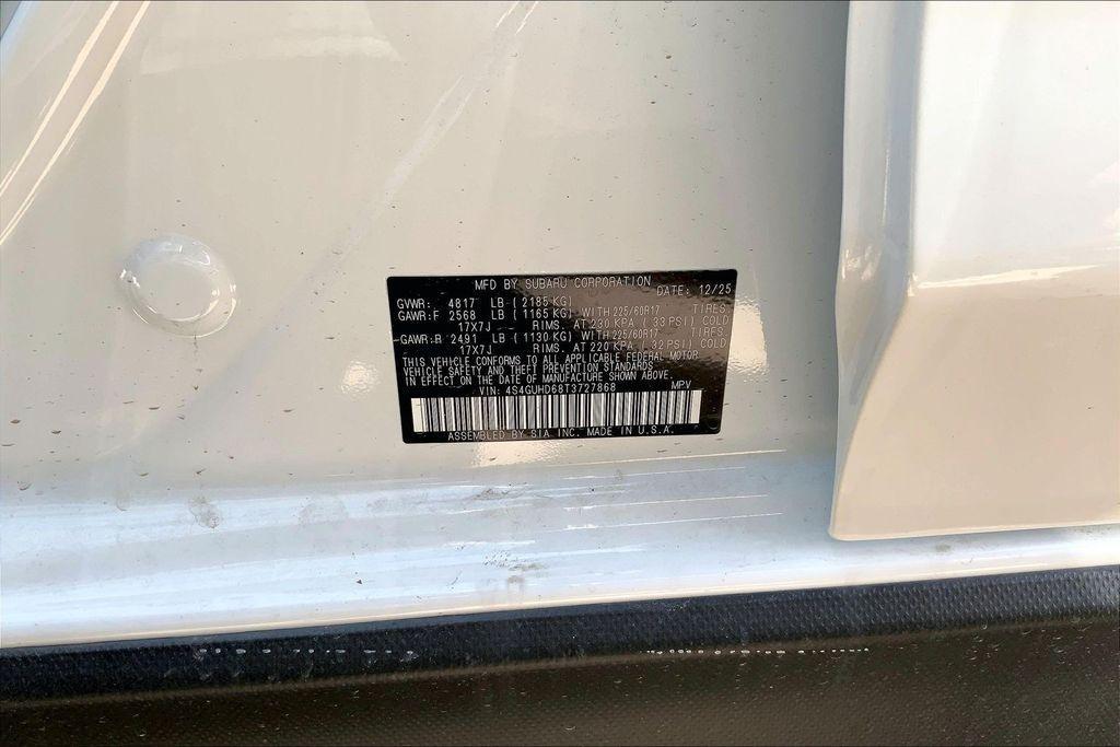 new 2026 Subaru Crosstrek car, priced at $30,280