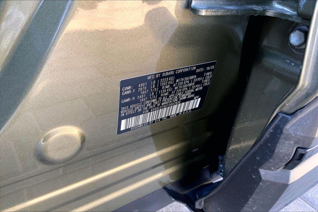 used 2026 Subaru Forester car, priced at $39,900