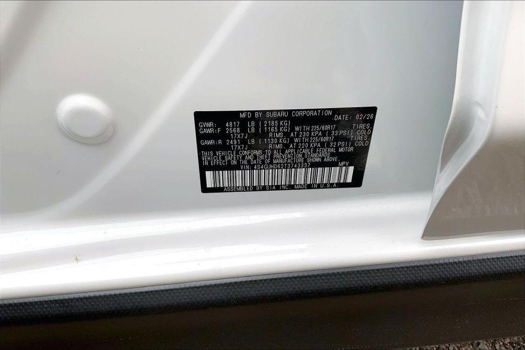 new 2026 Subaru Crosstrek car, priced at $30,985