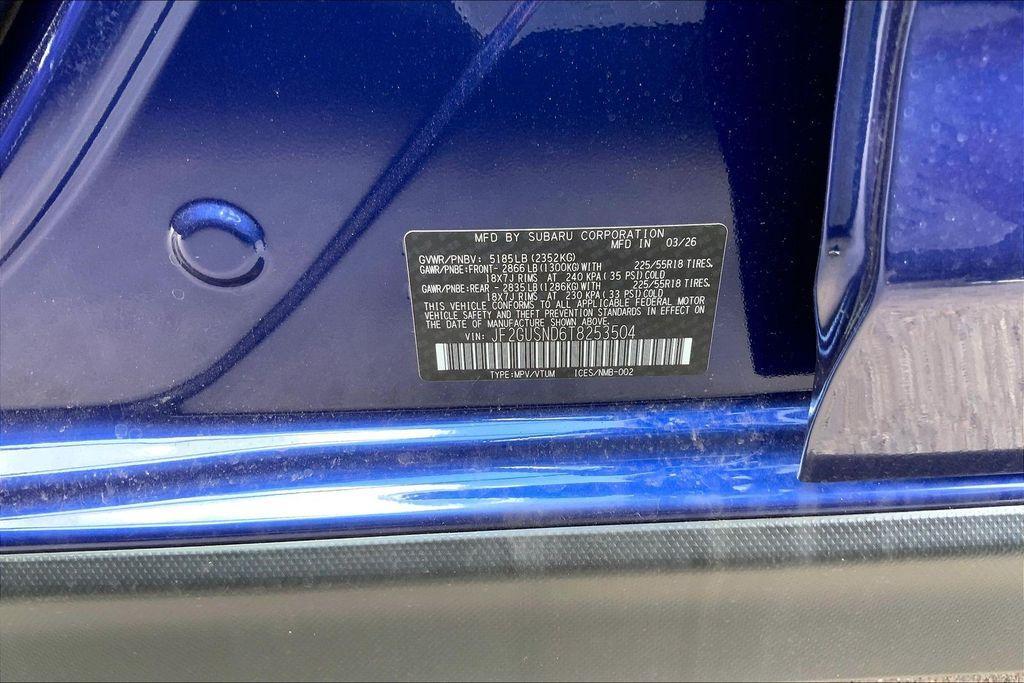 new 2026 Subaru Crosstrek car, priced at $40,563