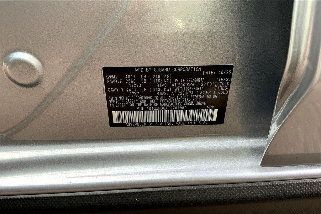 used 2026 Subaru Crosstrek car, priced at $27,211