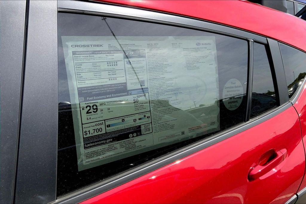 new 2026 Subaru Crosstrek car, priced at $30,616