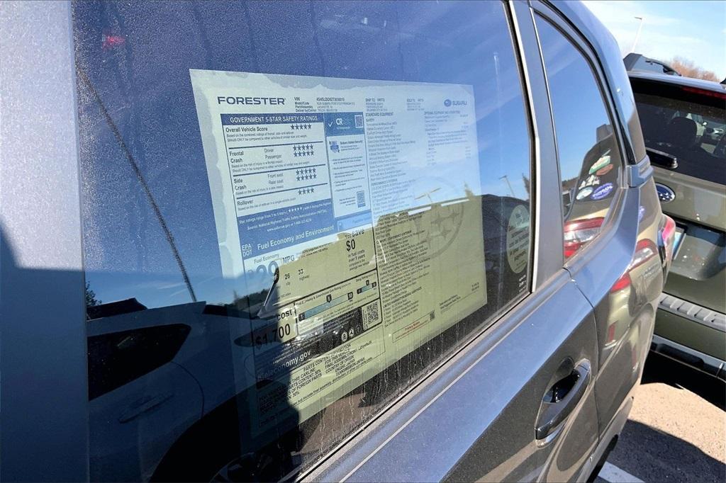 new 2026 Subaru Forester car, priced at $34,382