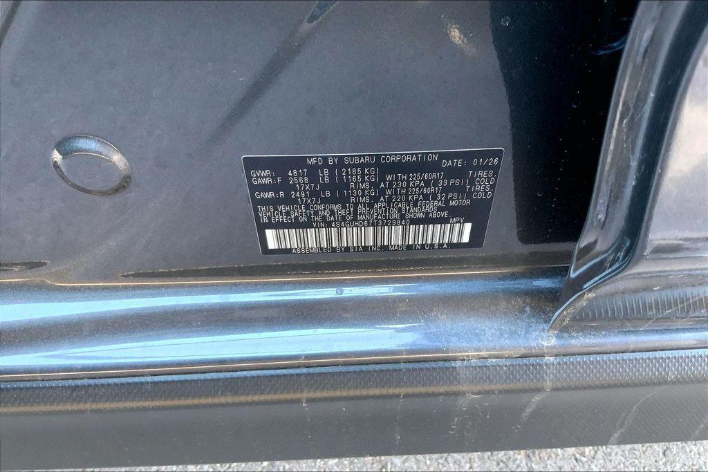 new 2026 Subaru Crosstrek car, priced at $30,763