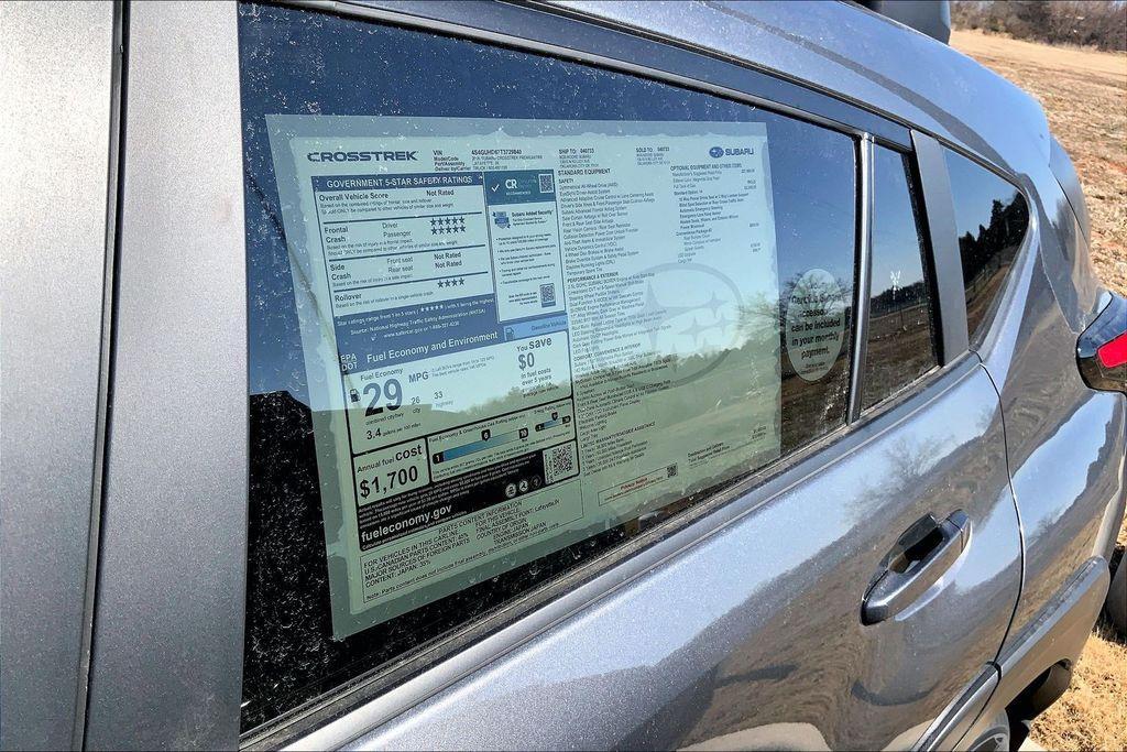 new 2026 Subaru Crosstrek car, priced at $30,763