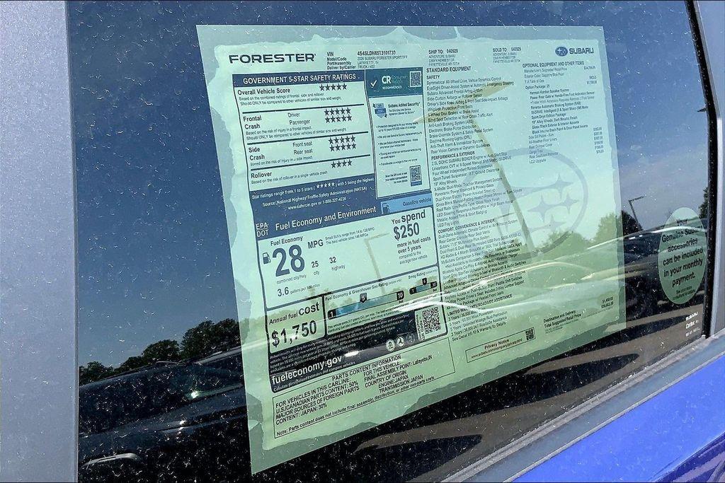 new 2026 Subaru Forester car, priced at $40,480
