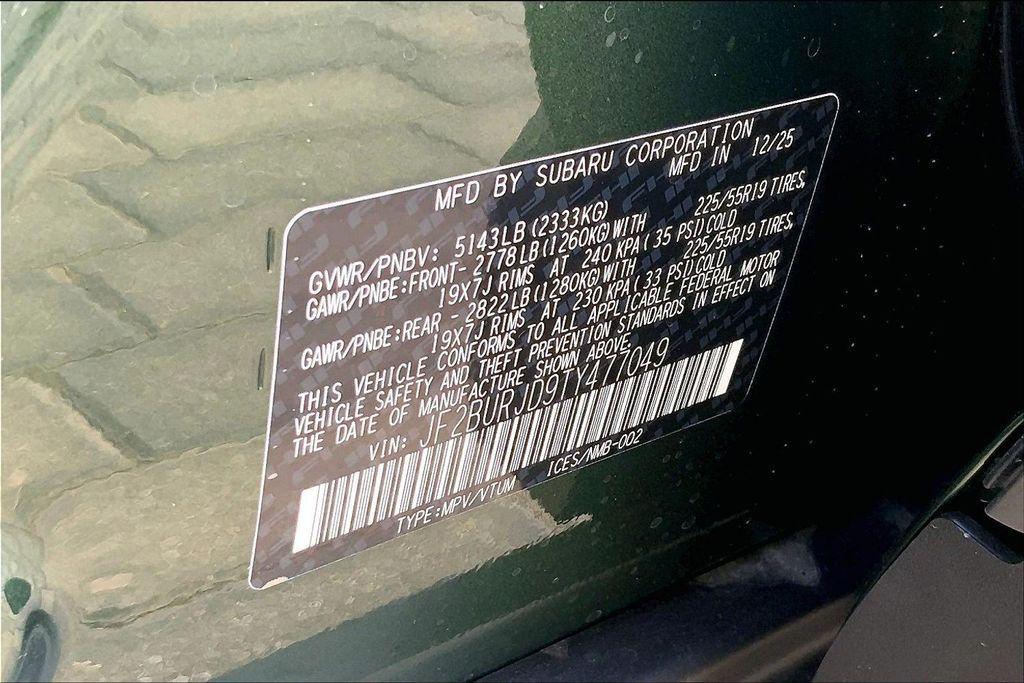 new 2026 Subaru Outback car, priced at $47,452