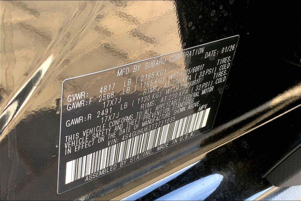 new 2026 Subaru Crosstrek car, priced at $36,991