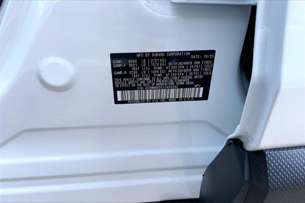 new 2026 Subaru Ascent car, priced at $43,527