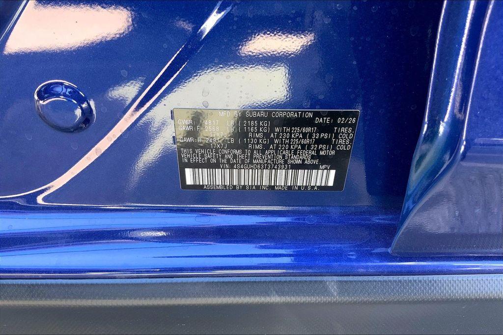 new 2026 Subaru Crosstrek car, priced at $30,985