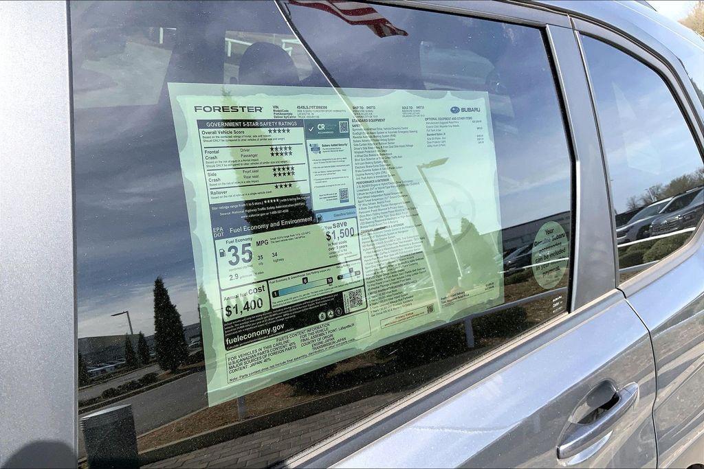 new 2026 Subaru Forester car, priced at $37,763