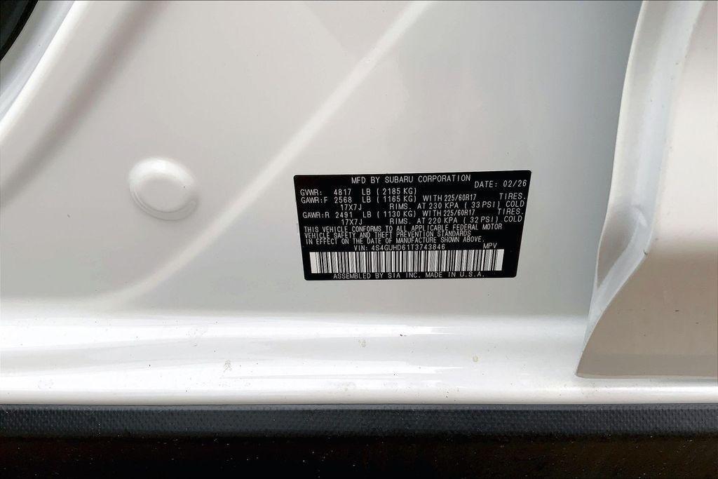 new 2026 Subaru Crosstrek car, priced at $30,985