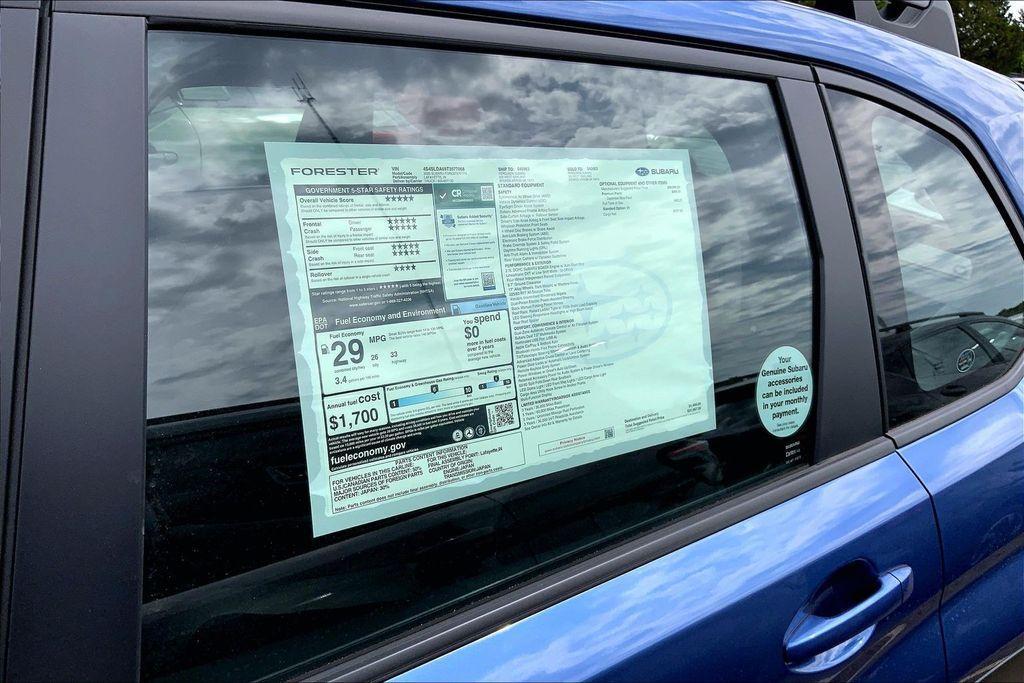 new 2026 Subaru Forester car, priced at $33,365