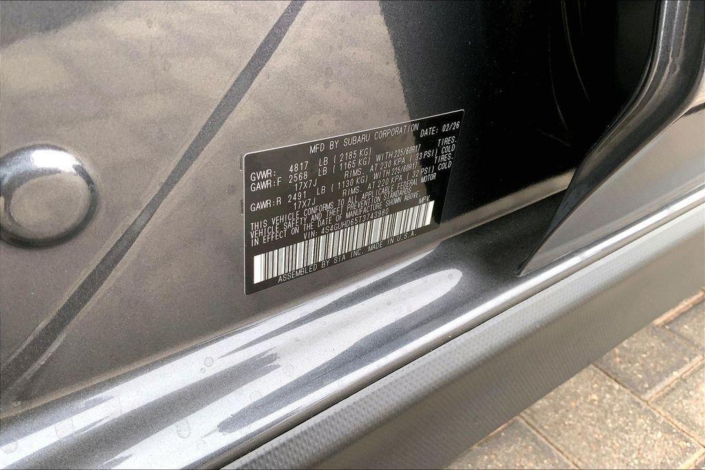 new 2026 Subaru Crosstrek car, priced at $30,985