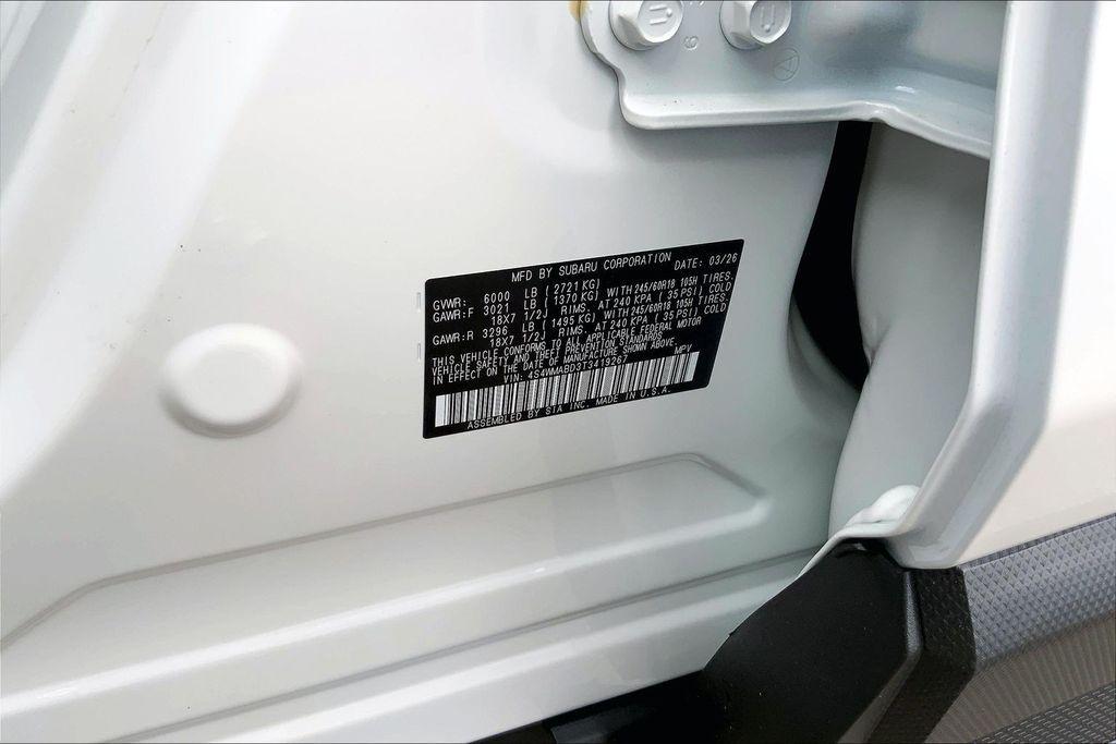 new 2026 Subaru Ascent car, priced at $43,718