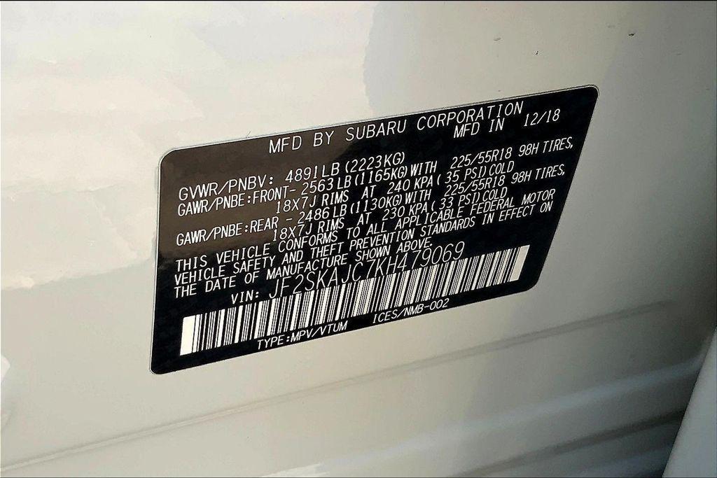 used 2019 Subaru Forester car, priced at $16,500