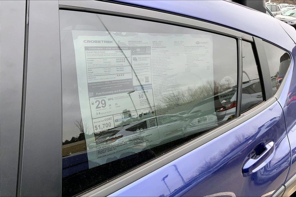 new 2026 Subaru Crosstrek car, priced at $30,985