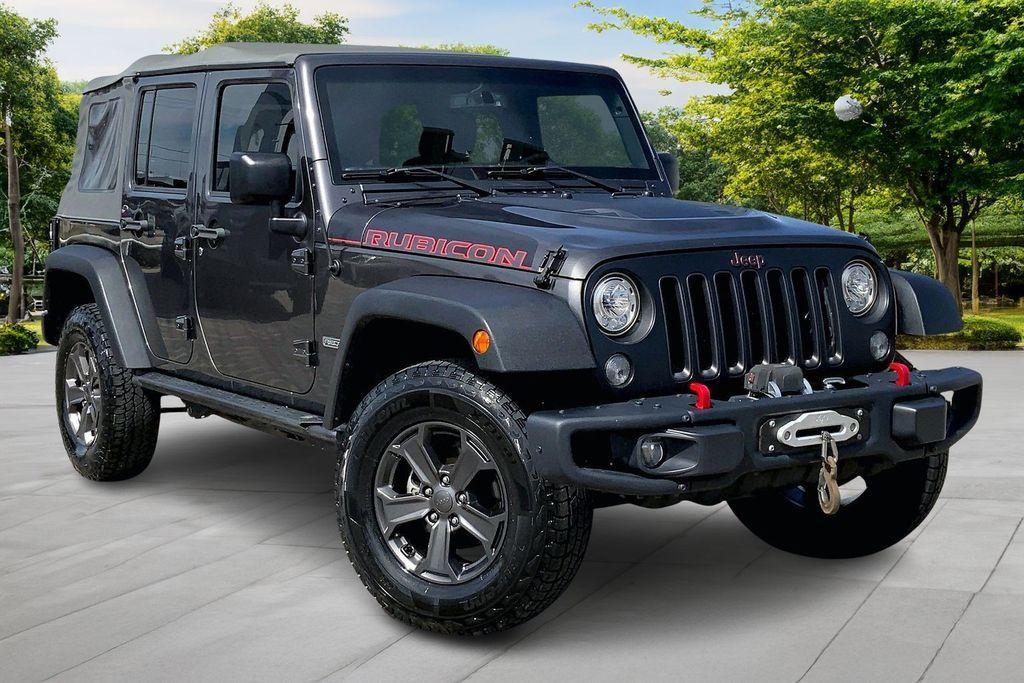 used 2017 Jeep Wrangler Unlimited car, priced at $23,321