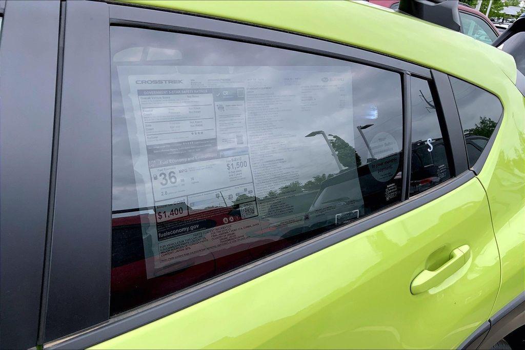 new 2026 Subaru Crosstrek car, priced at $36,137