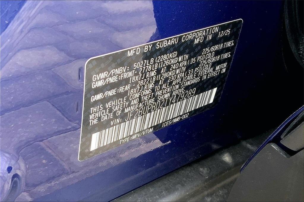 new 2026 Subaru Outback car, priced at $38,806