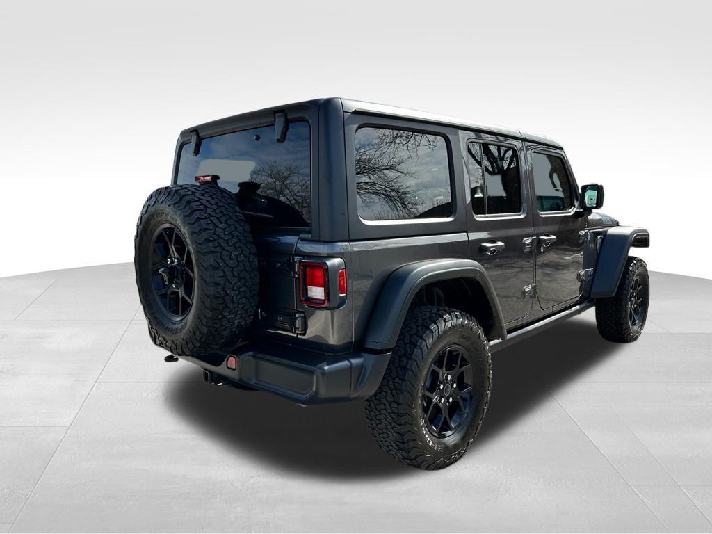 used 2025 Jeep Wrangler 4xe car, priced at $31,886