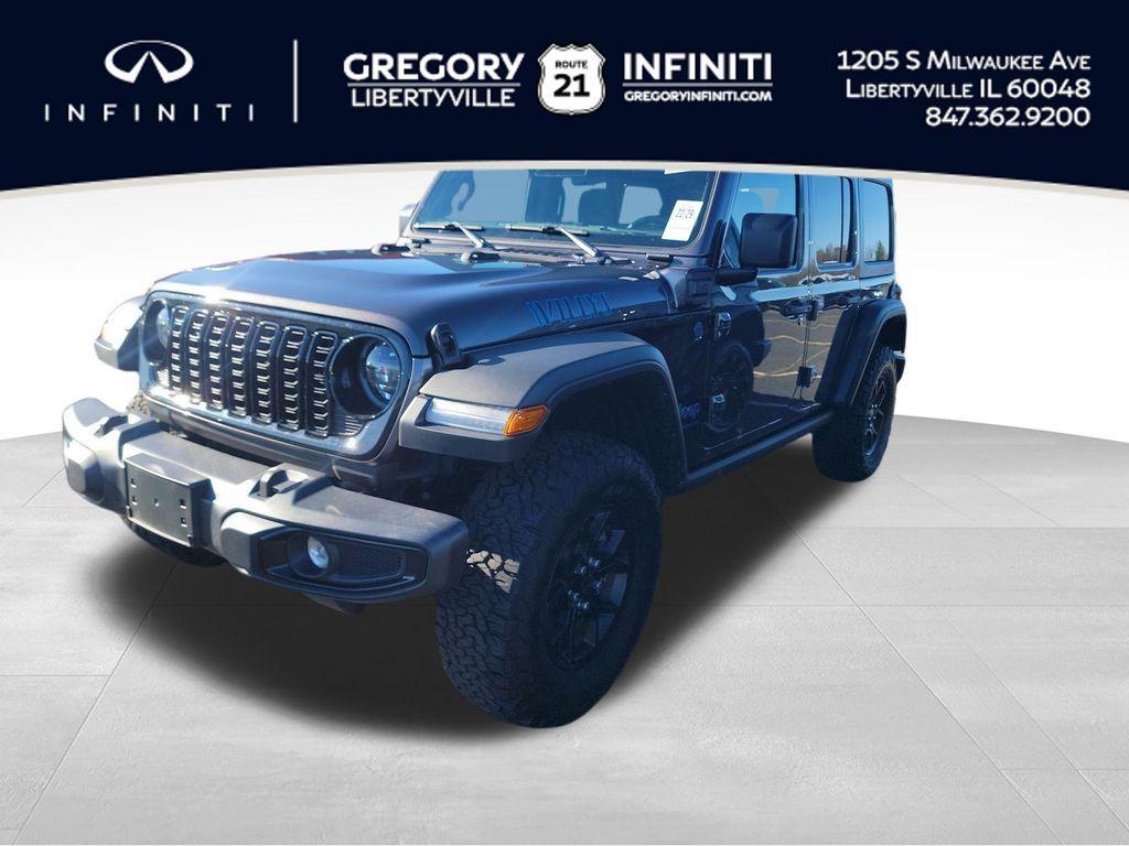 used 2025 Jeep Wrangler 4xe car, priced at $31,886