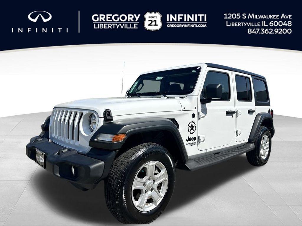 used 2021 Jeep Wrangler Unlimited car, priced at $28,928