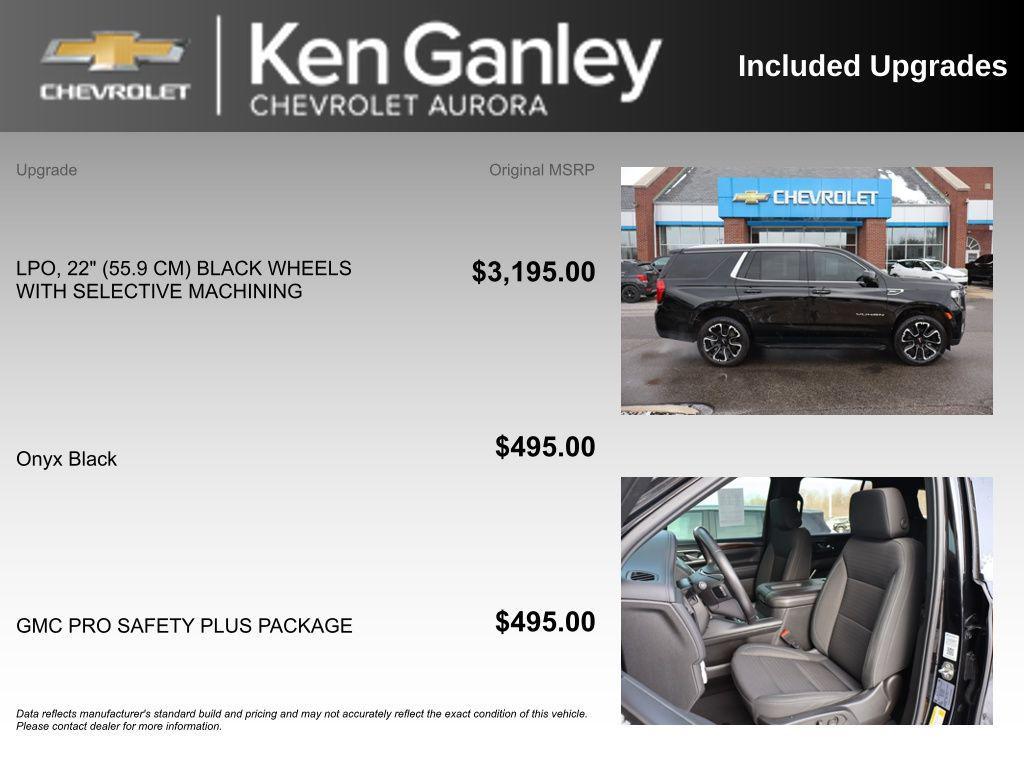 used 2022 GMC Yukon car, priced at $28,500