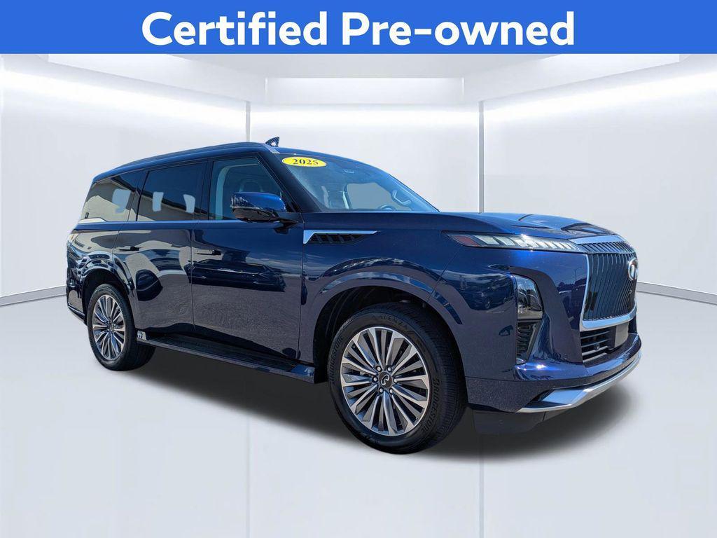 used 2025 INFINITI QX80 car, priced at $76,877