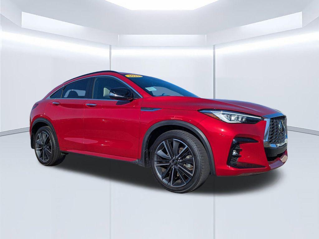 used 2025 INFINITI QX55 car, priced at $39,695