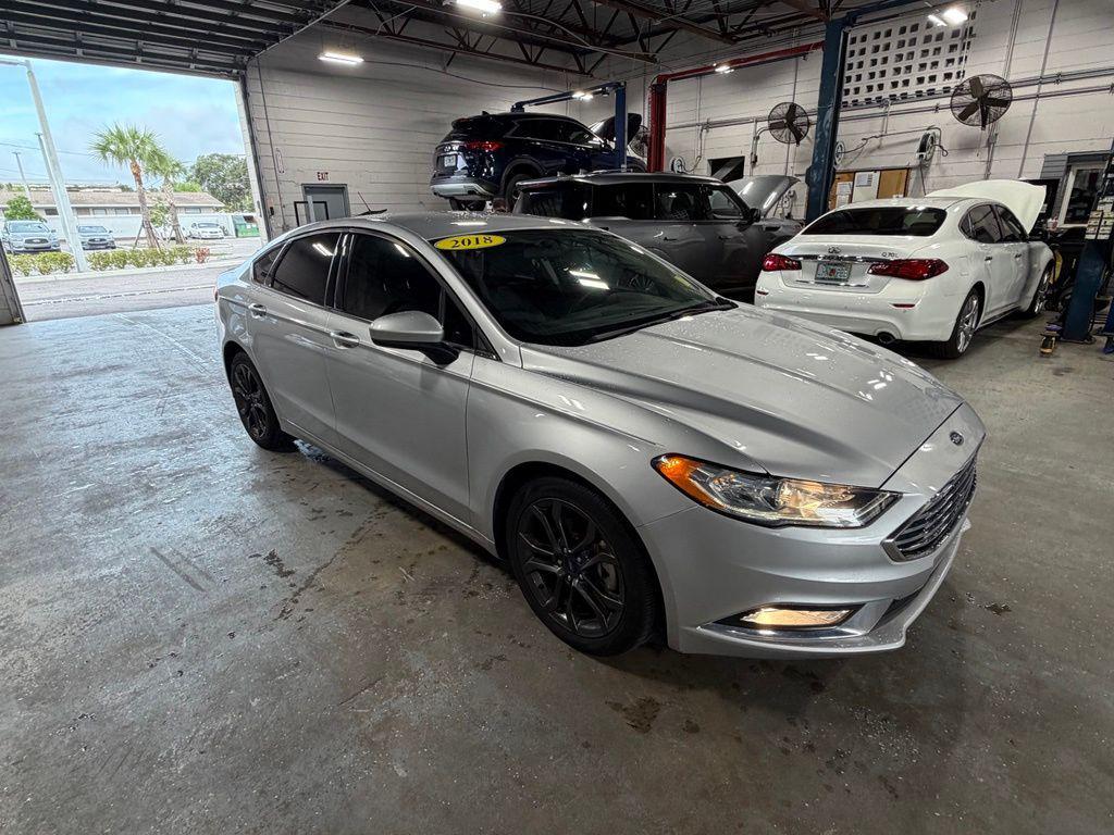 used 2018 Ford Fusion car, priced at $16,805