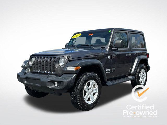 used 2020 Jeep Wrangler car, priced at $18,867