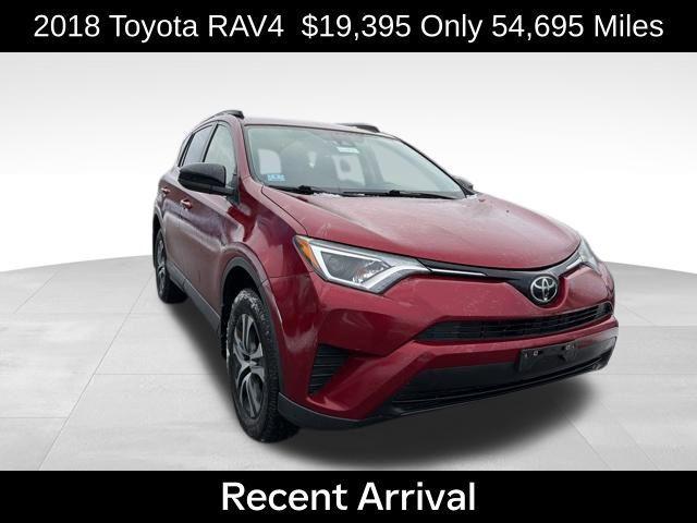 used 2018 Toyota RAV4 car, priced at $19,395