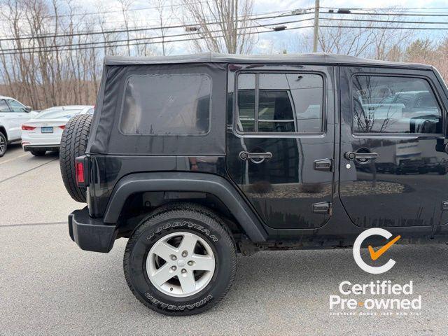 used 2016 Jeep Wrangler Unlimited car, priced at $15,497